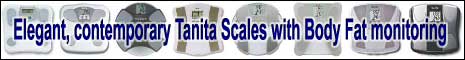 Stay fit with a body fat monitoring tanita bathroom scale