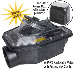 Mainline Model # 4693 backwater backflow valve