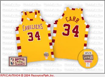 austin carr; cleveland cavaliers jersey