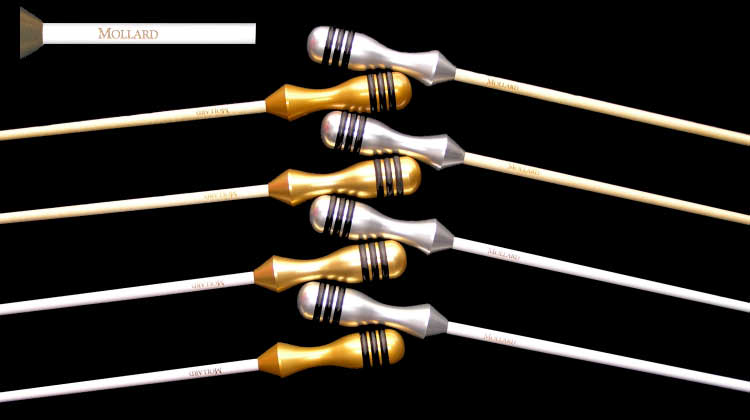 mollard aluminum handle conducting batons