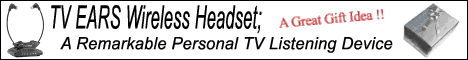 tv ears wireless tv headset